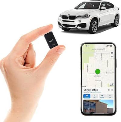 Compact GPS Ttacker For Car & Valuables Black ABS