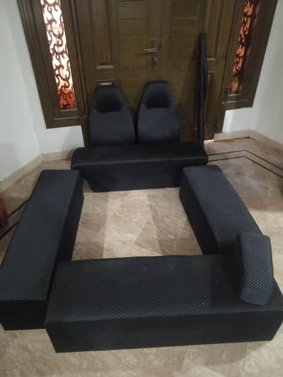 Suzuki Bolan Seats Complete Set – Black