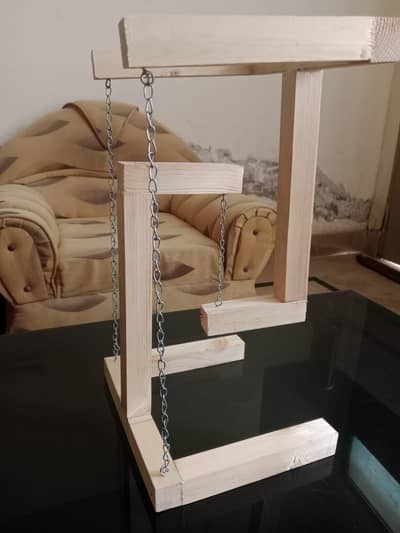 Decorative Wooden Hanging Swing (Home decoration Stylish piece)