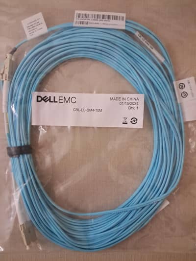 Dell OEM FC 10M OM4 LC/LC and KVM Cables