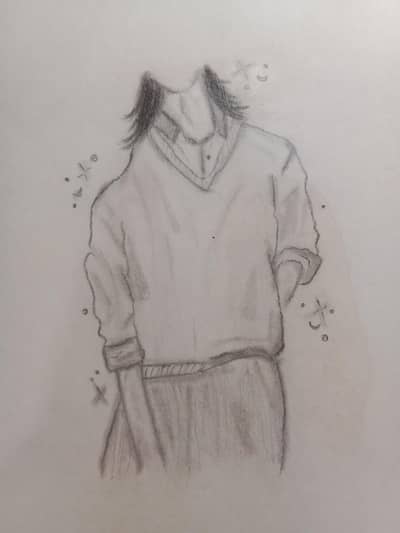 Handmade sketch card