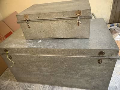 Iron peti and box (sandooq)