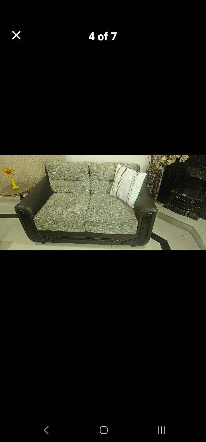 8 seater sofa set with table 2