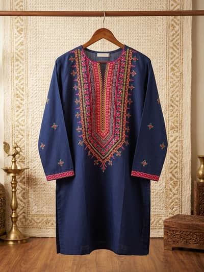 Daily Wear Embroidered Tops