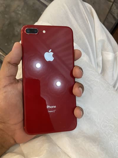 Apple iPhone 8 Plus , 64 GB . Red colour . PTA approved.