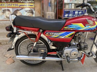 Cd 70cc, 2021 mode 10/10 condition, ghr use me rha