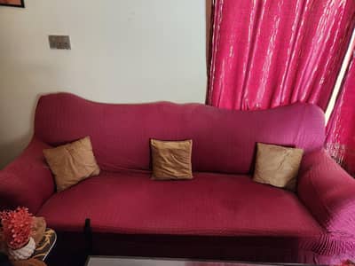 5 seater sofa set life new condition