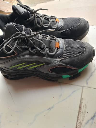 Black & Green Sports Shoes | Comfortable & Stylish | Used