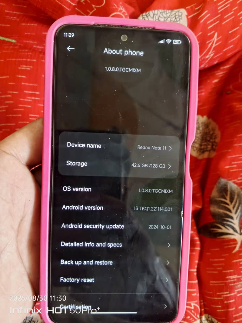 Redmi 6/128 8