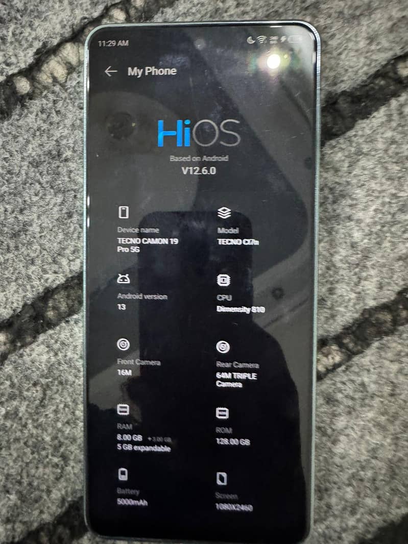 Tecno Camon 19 Pro 6