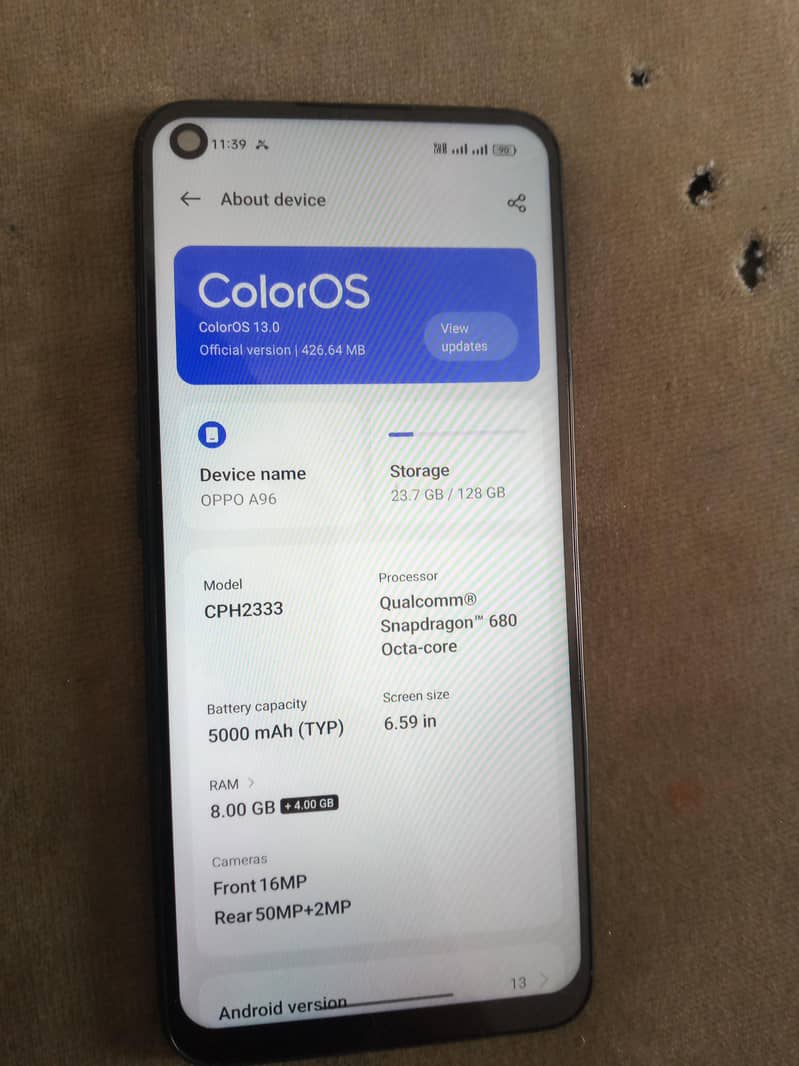 OPPO A96 2