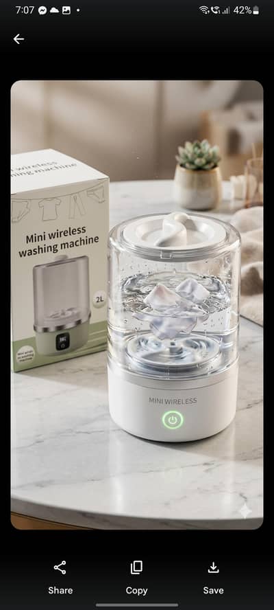 portable mini loundry washer _2l