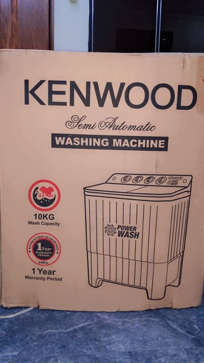 Kenwood washing machine+drayer+semiautomatic