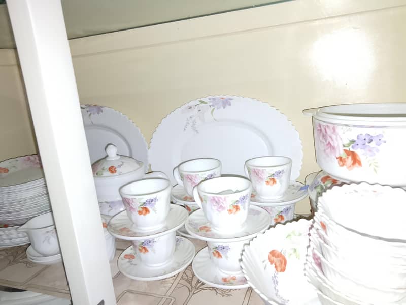 marble dinner set 1
