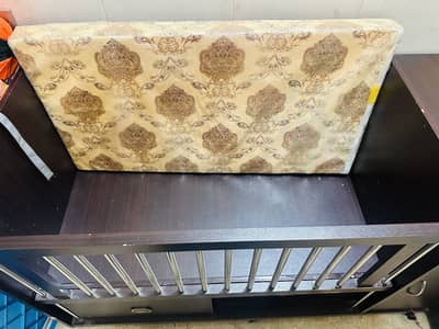 Baby Cot with New Mattress