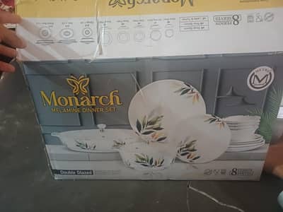 Monarch melamine Dinner sets