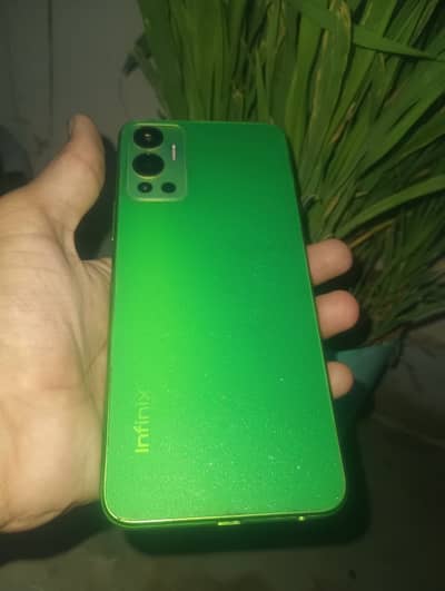 Infinix Hot 12 parrot green  color all ok urgent sale
