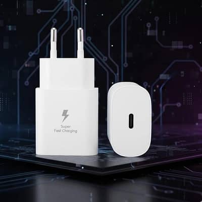 Samsung 25w charger fast charging supported c too c type