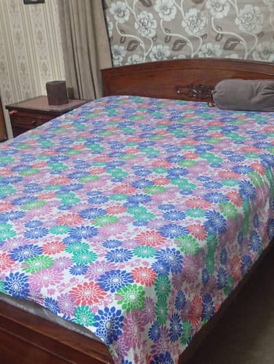 Bed, Dressing, Side Tables