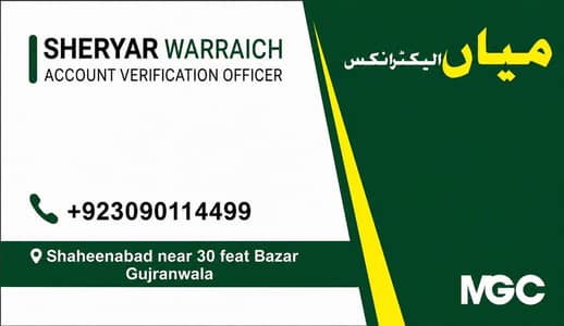 Mian Electronics Installment Rate