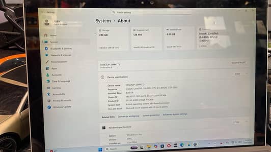 surface book i5 / 6 Gen