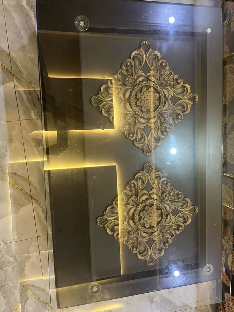 Solid wooden like new large size table 0
