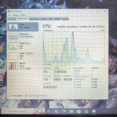 Core i5, 3rd gen, 4/128 SSD