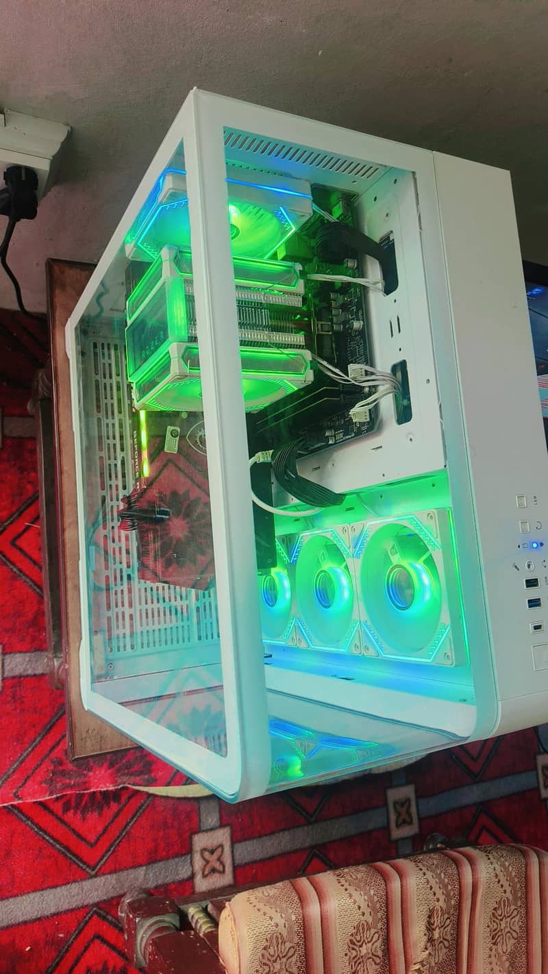 complete gaming PC setup 1