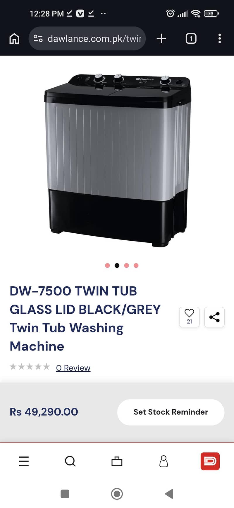 Dawlance Washing Machine 4