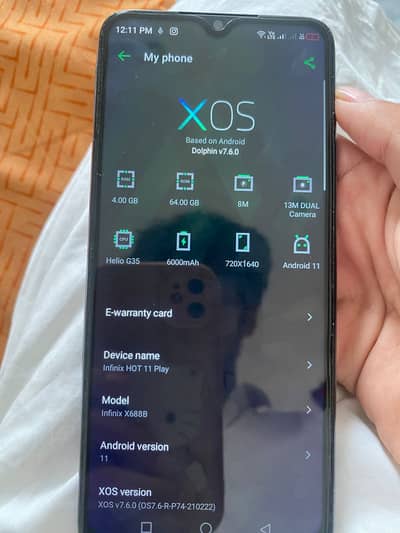 Infinix Hot 11 Play