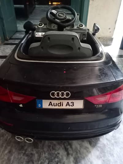Audi A3 rear wheel drive kids Ride On and Rc car