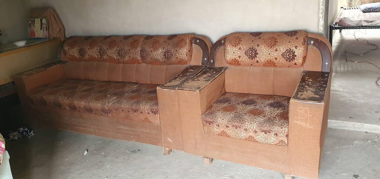used complete sofa set 1