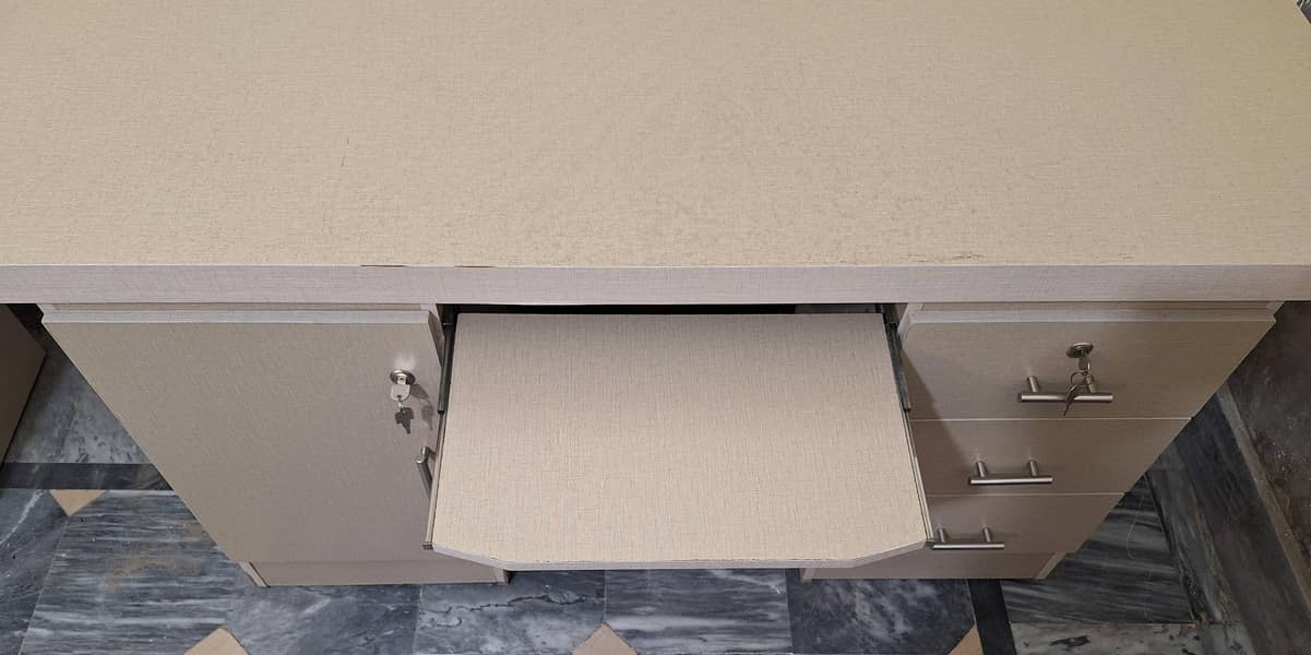 Computer Tables 2.5×5 Double Box 2 pcs 2