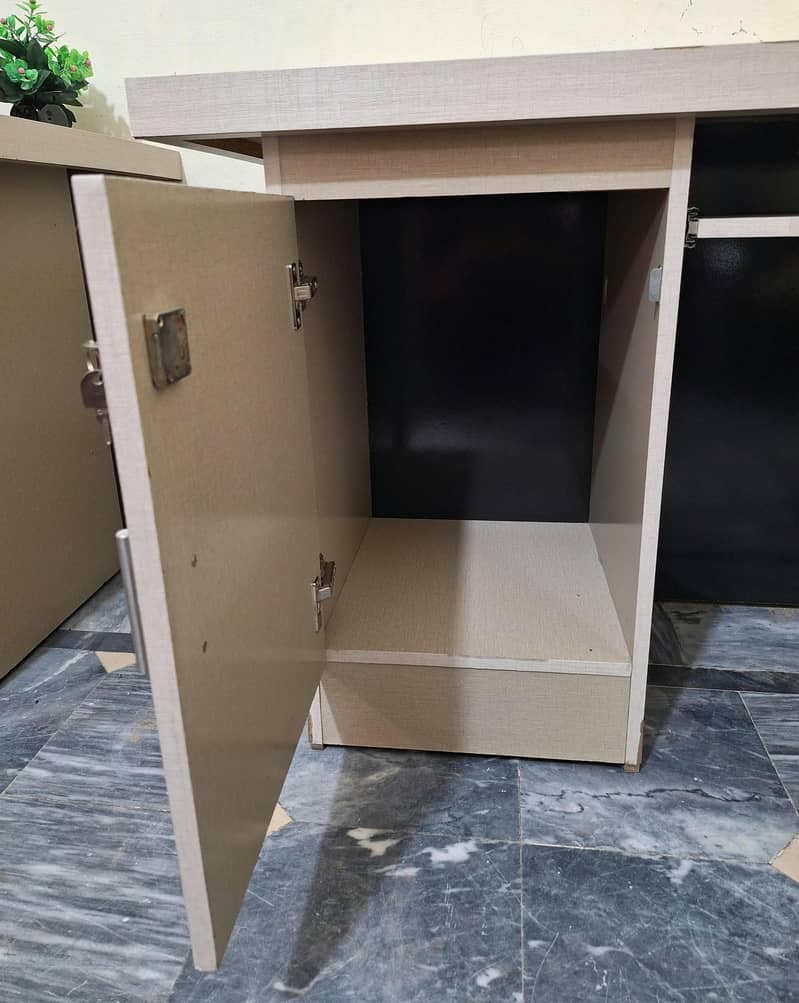 Computer Tables 2.5×5 Double Box 2 pcs 9