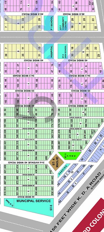 240 Sq Yd Plot Available In Block 5 Saadi Garden Scheme 33 Karachi (West Open Lease Map Approve)