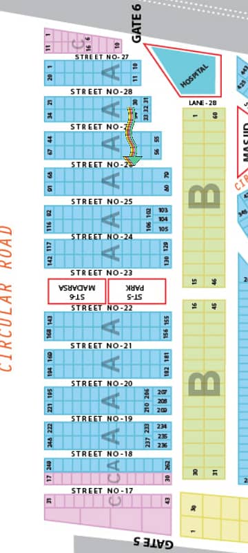 Lease 120 Sq Yd Plot Sale In Saadi Town Block 7 Scheme 33 Karachi West Open (Map Approve)