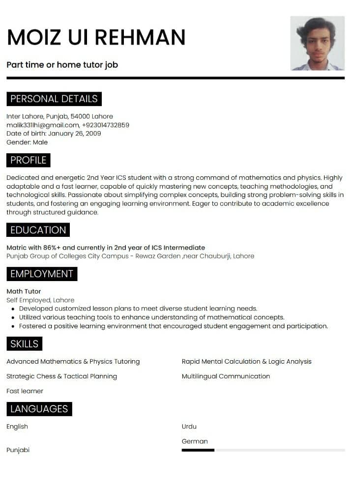 ​Math,Physics,computer,science Home Tutor | Matric,inter(ICS),O Levels 2