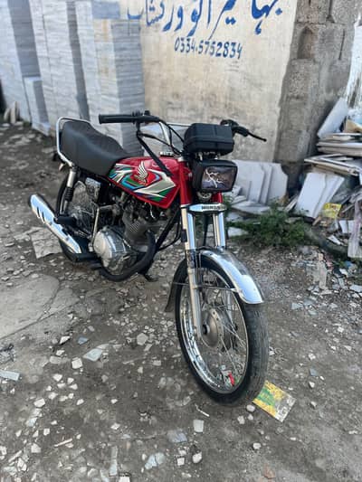 125.23 model. All Punjab number  condition 10 x10