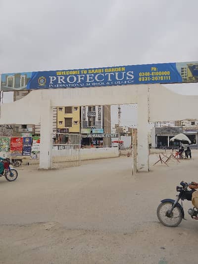 saadi garden block 3 plot for sale