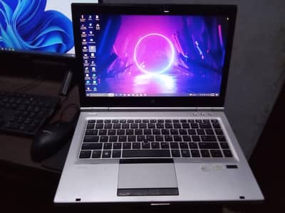 HP elite book 8460p core i5 3rd generation aptop 8GB ram. . 128 ssd