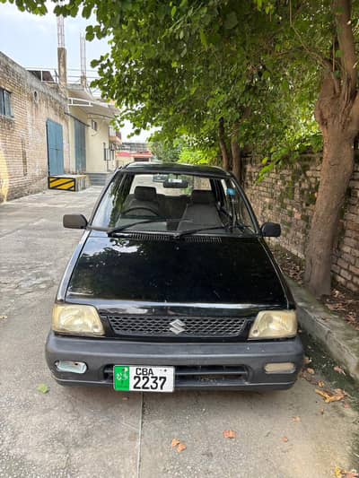 Black Suzuki Mehran VX 2012