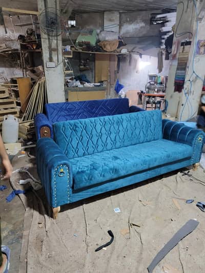 Original 3 Seater Sofa Cum Bed / Master Foam 10 Year Warranty