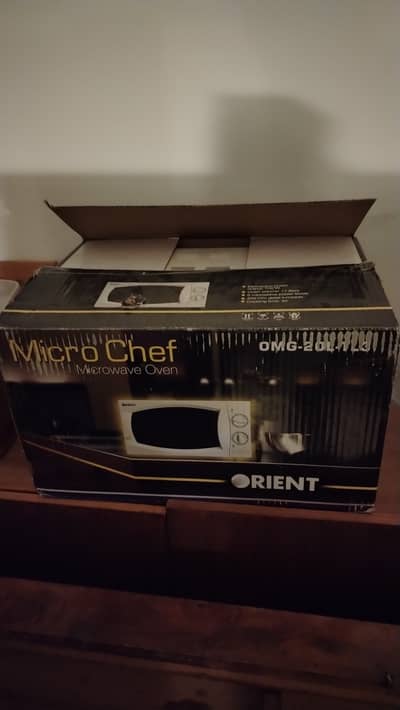 Fridge and microwave oven