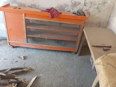 Used Wooden Office Rack