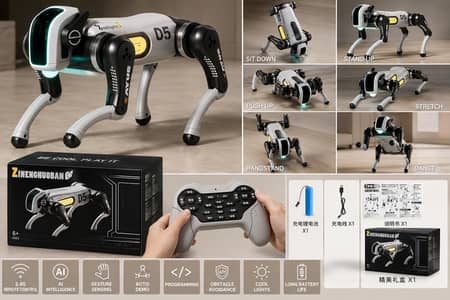 AI Intelligent Robot Dog D5
