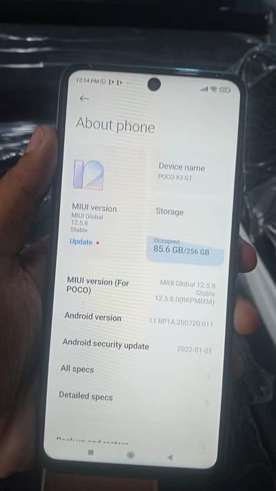 Xiaomi POCO X3 GT Exchange possible