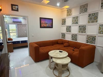 1BHK Luxury Furnished Flat Available For Sale In Moon Hieghts Block F Johar Town Lahore