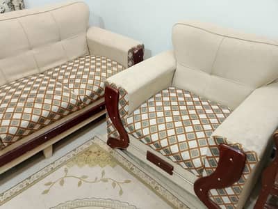 5 Seater Sofa Set with Table