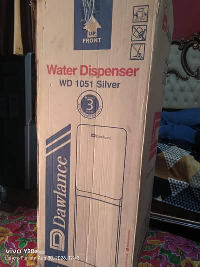 Dawlance water dispenser brand new