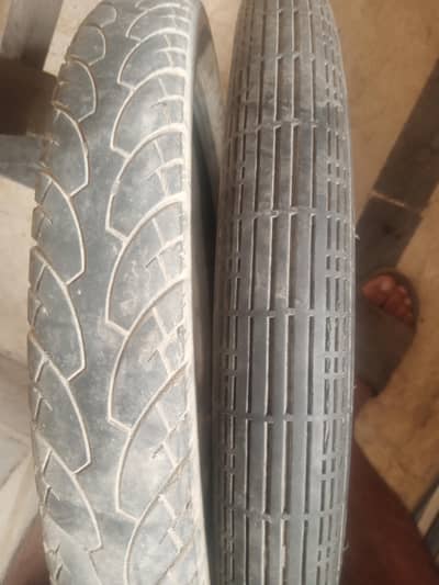 Honda 70 panther tyres front and back